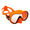 Orange / Dunkelgrau / Linse Klar,Naranja / Gris Oscuro / Lente Transparente,Orange / Gris Foncé / Verre Transparent,Arancione / Grigio Scuro / Lente Trasparente,Orange / Dark Grey / Lens Clear